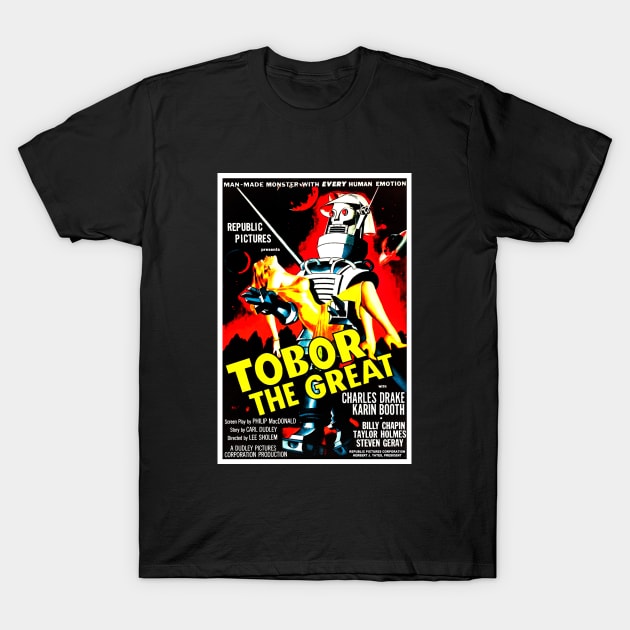 Tobor the Great T-Shirt by RockettGraph1cs